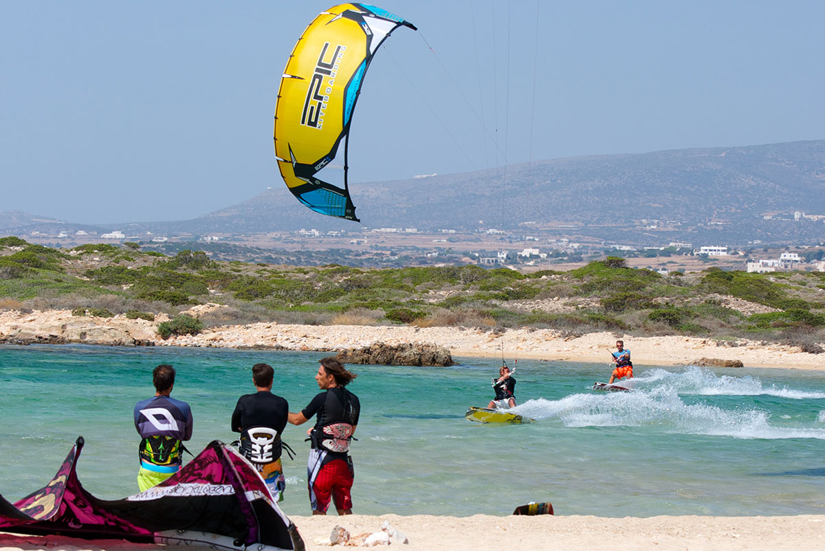EPIC KITES KITEBOARDING Photos Greece Paros 2013