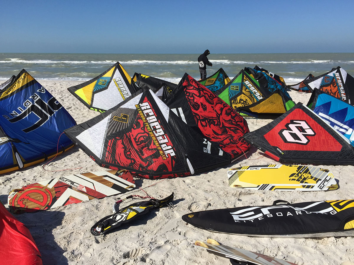 EPIC KITES KITEBOARDING Photos Naples Florida Big Demo Event 2015