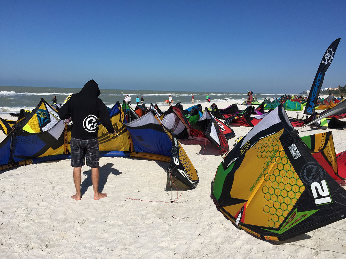 EPIC KITES KITEBOARDING Photos Naples Florida Big Demo Event 2015