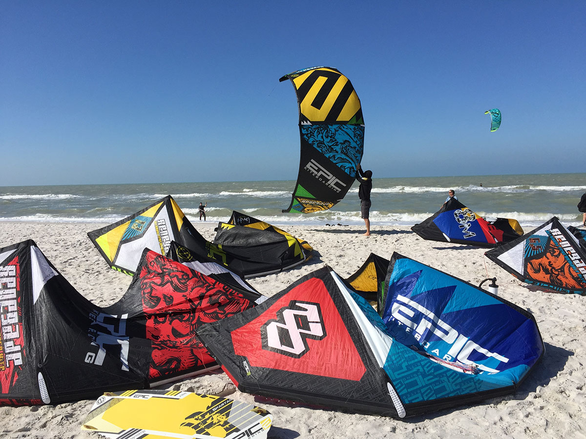 EPIC KITES KITEBOARDING Photos Naples Florida Big Demo Event 2015