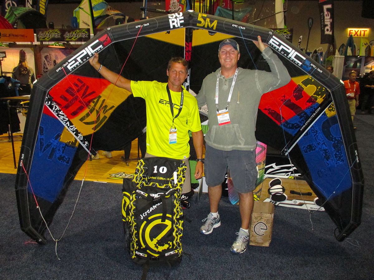 EPIC KITES KITEBOARDING Photos Surf Expo Orlando Florida 2014