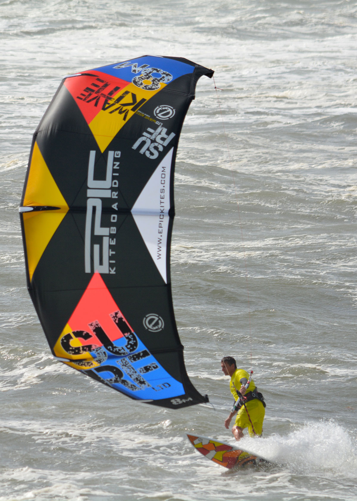 EPIC KITES KITEBOARDING Photos SURF kite in action in OBX 2014