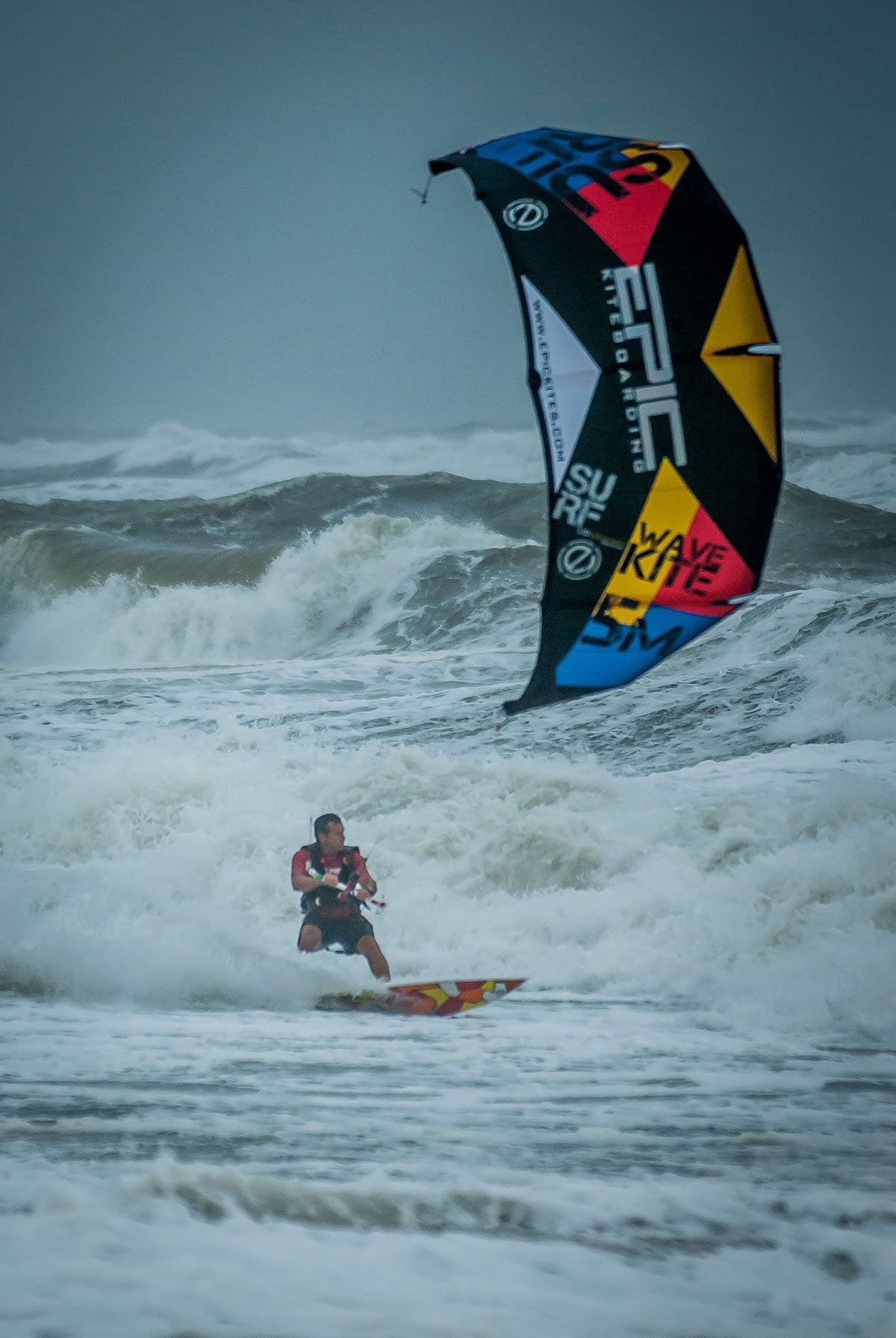 EPIC KITES KITEBOARDING Photos SURF kite in action in OBX 2014