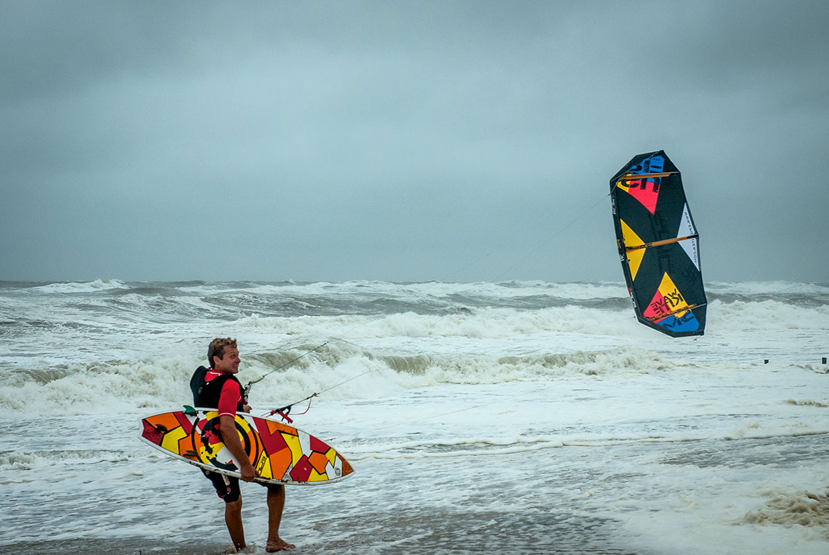 EPIC KITES KITEBOARDING Photos SURF kite in action in OBX 2014