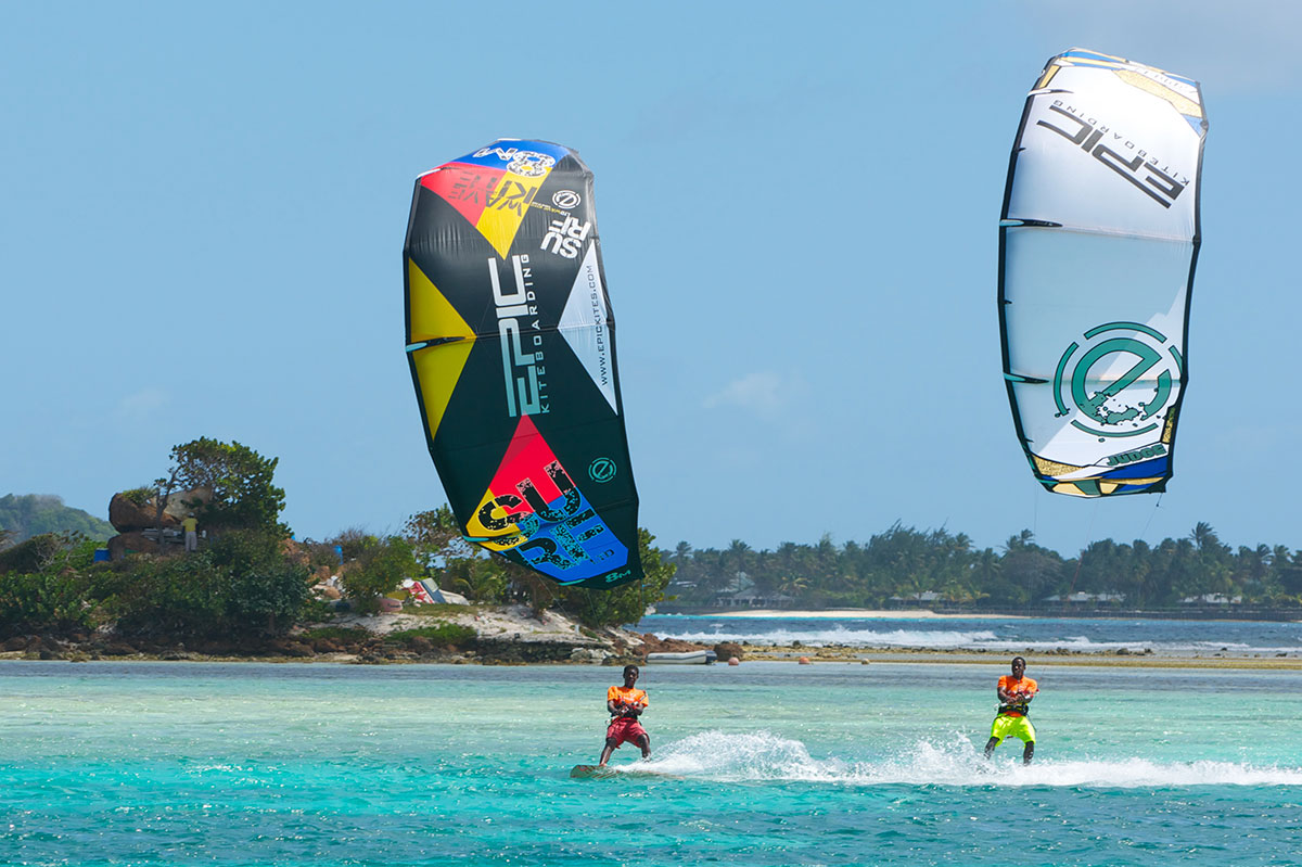 EPIC KITES KITEBOARDING Photos Union Island 2014
