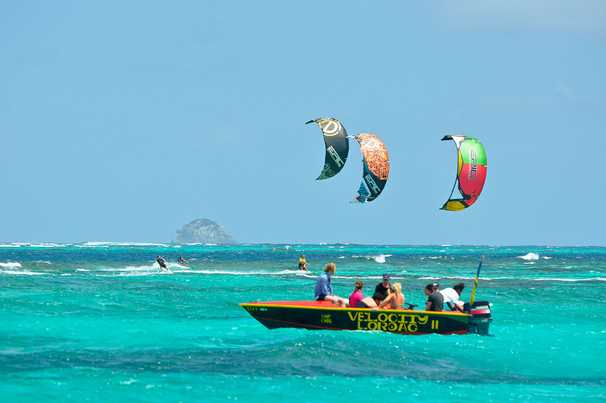 EPIC KITES KITEBOARDING Photos Union Island 2014