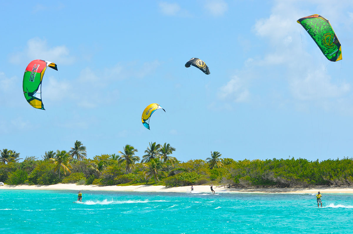 EPIC KITES KITEBOARDING Photos Union Island 2014