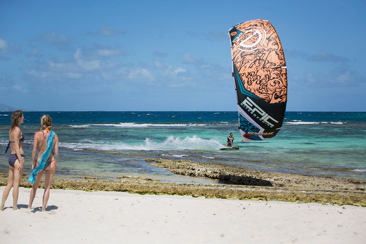 EPIC KITES KITEBOARDING Photos Union Island 2014
